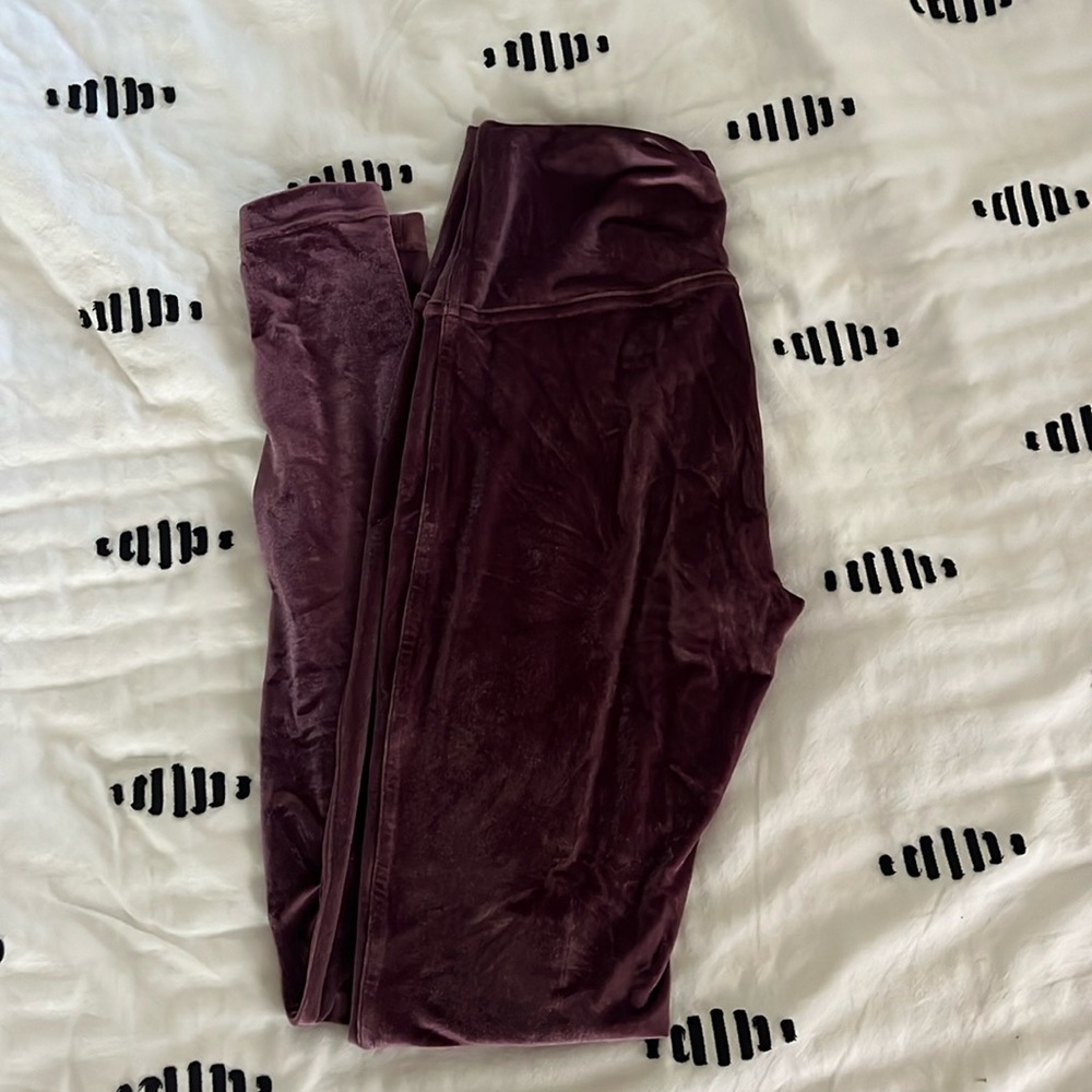 Lululemon velvet leggings